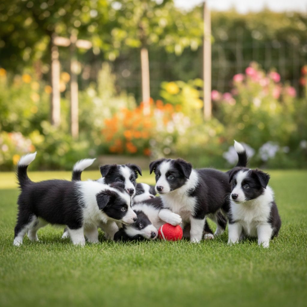 Border Collie Welpen - süße Hütehund Welpen mit 8-10 Wochen